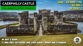 Caerphilly Castle  The Largest in Wales 2nd in Britain [upl. by Mylander666]