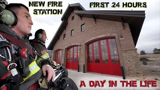 First 24 Hours in a New Fire Station  A Day in the Life [upl. by Sivrad]