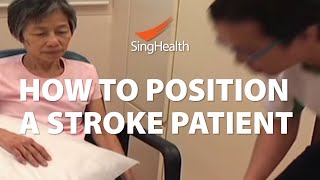 How To Position A Stroke Patient [upl. by Montanez159]