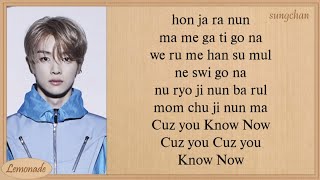 NCT U  Know Now Easy Lyrics [upl. by Acirret214]