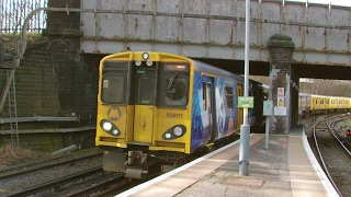 Half an Hour at 216  Birkenhead North Station 1022017  Class 507 508 terminus [upl. by Bink]