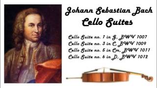 Johann Sebastian Bach  Cello suites in 432 Hz great for reading or studying [upl. by Berthoud]